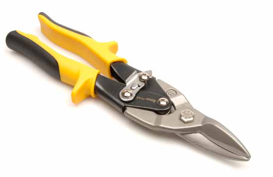 Pl�tsax med ergo-handtag gul