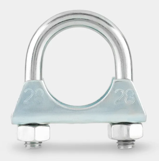 Exhaust Pipe Clamp M8 48mm W4