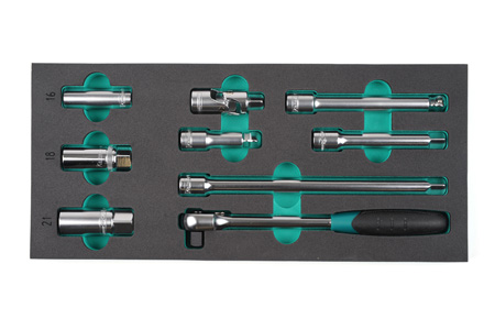 Hylsverktyg 1/2  9st