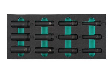 Krafthylssats 1/2  10-24mm