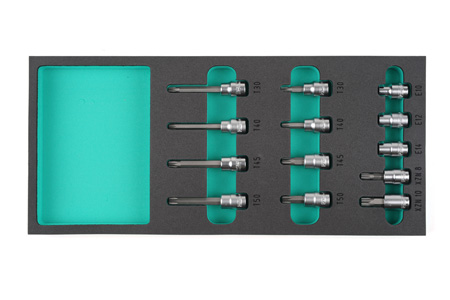 XZN/ Torx TX&E kort & l�ng 3/8